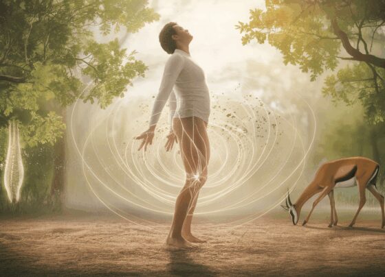 Shaking meditation trauma release