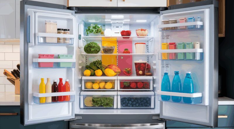 Color-coded Fridge Trend: Why Everyone’s Obsessed