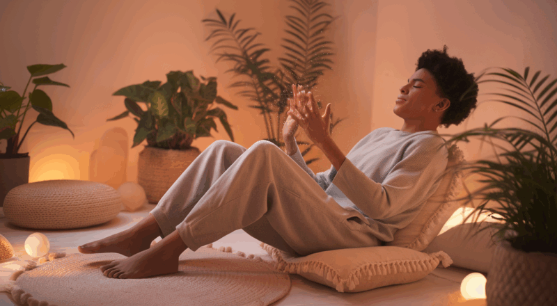 Shaking meditation trauma release