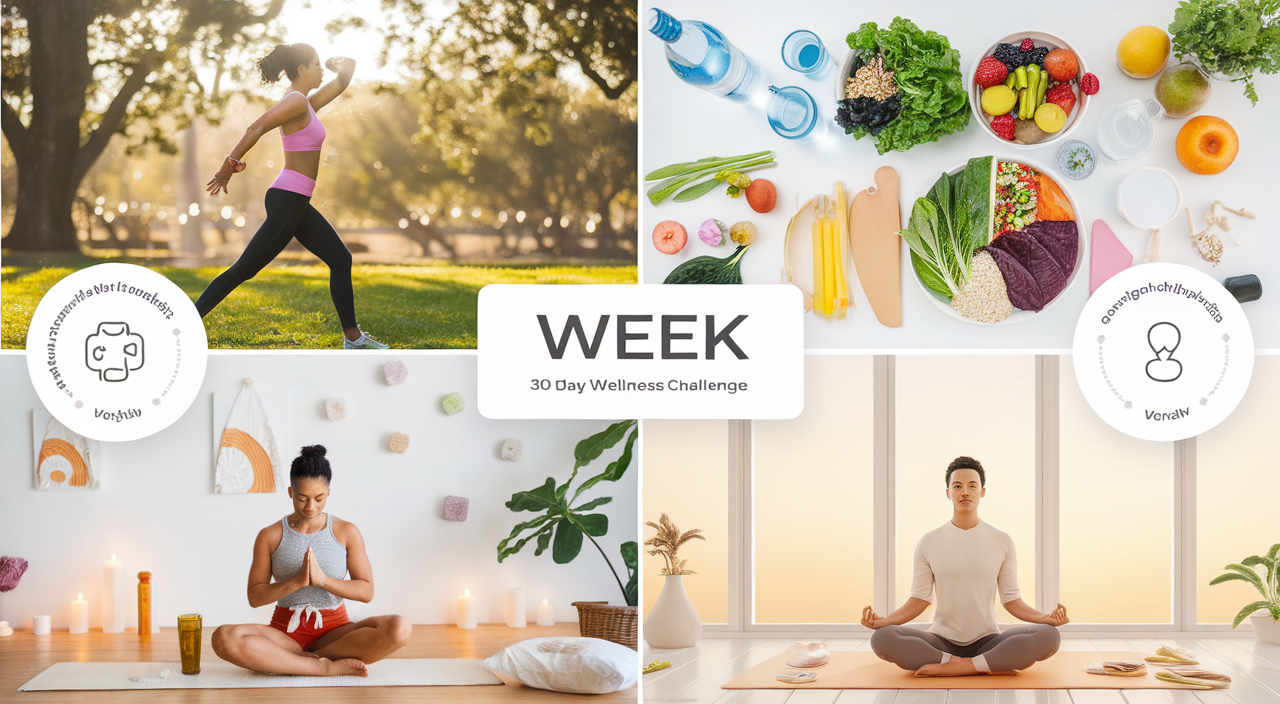 How to start a 30-day wellness challenge